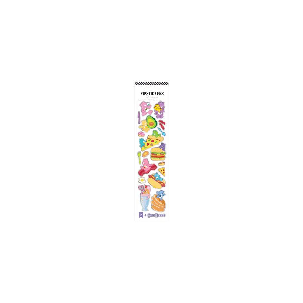 Pipsticks, Stickers, Art & School, 2"x6", Care Bears Beary Hungry, 768013